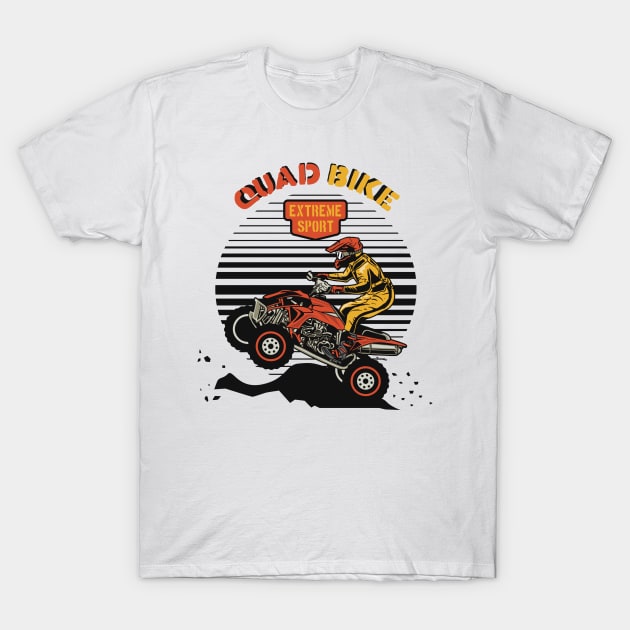 Quad bike T-Shirt by marina63